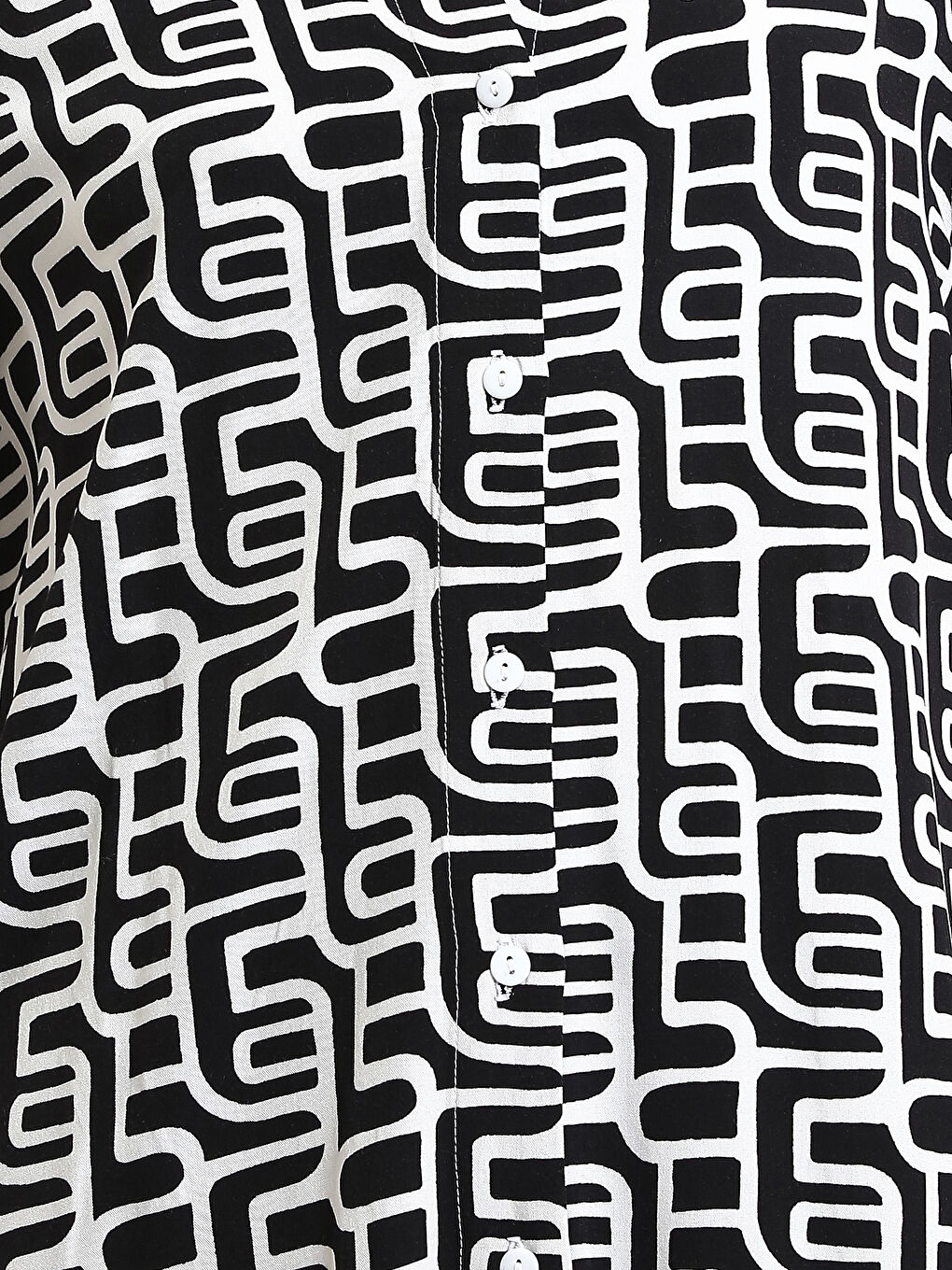 Patterned Women's Shirt Tunic-4