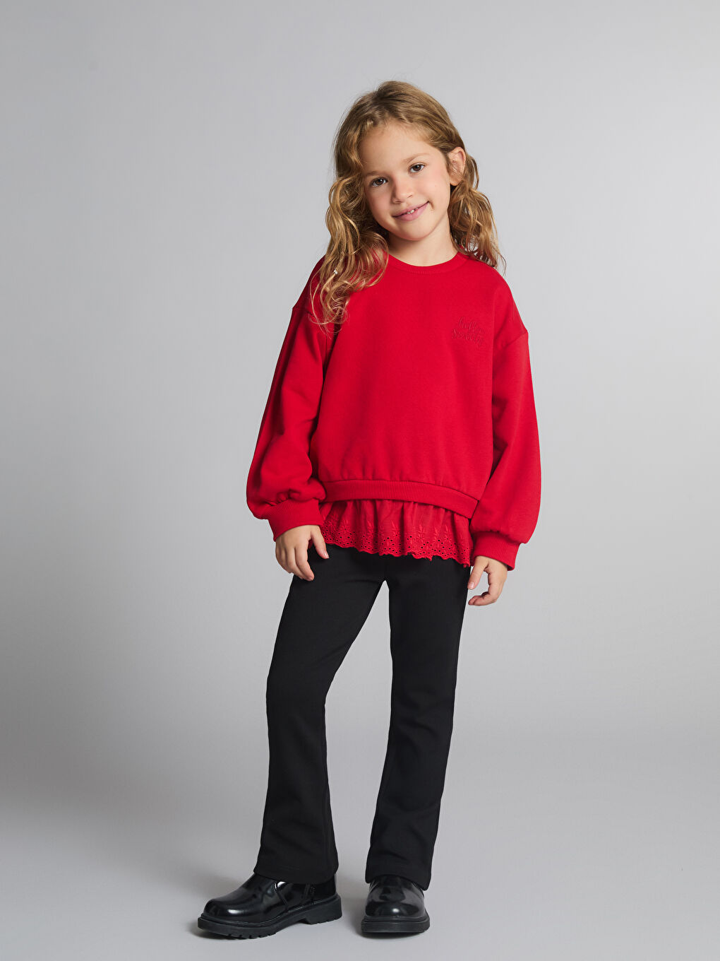 Girl RED Sweatshirt-4