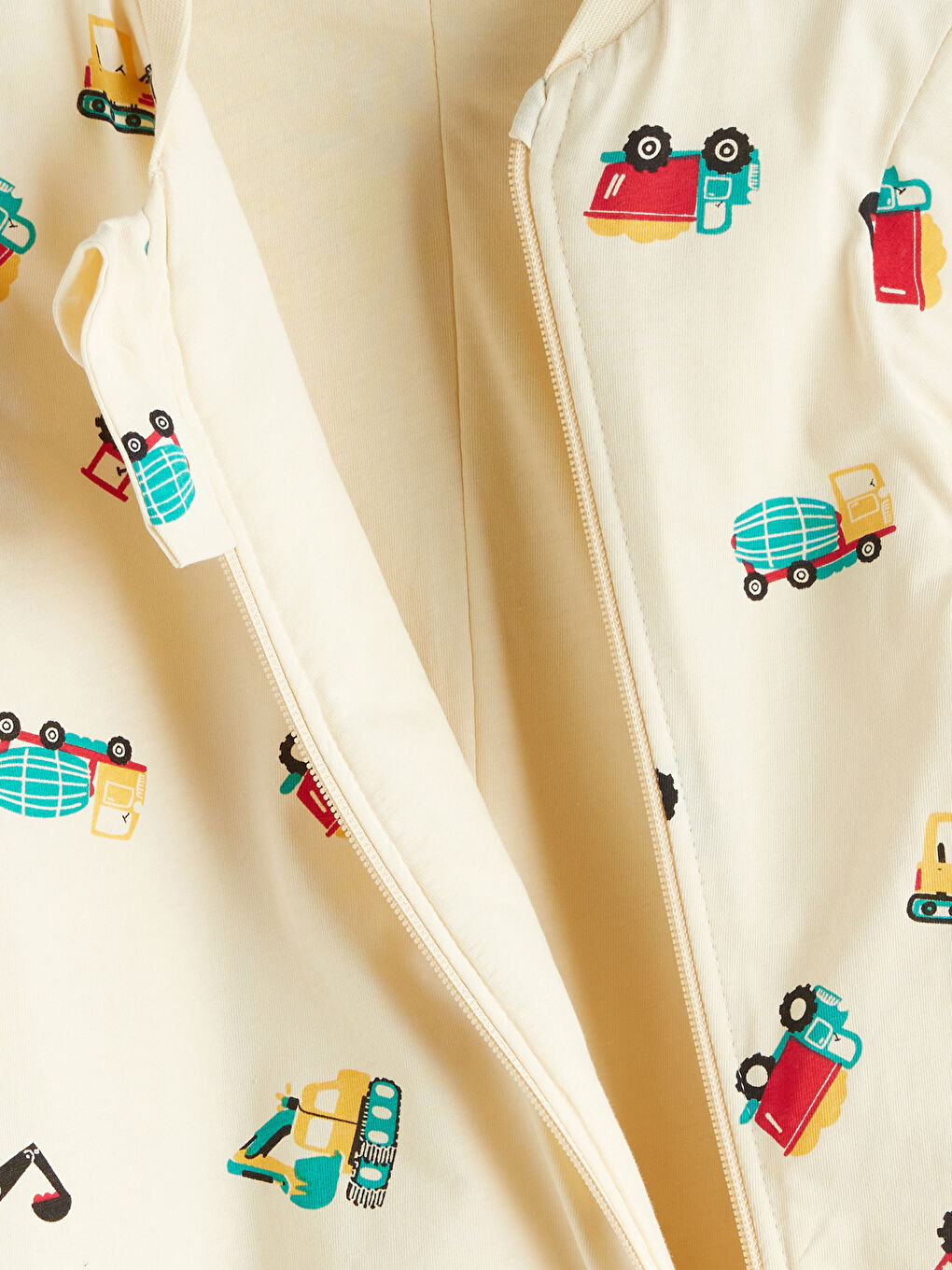 Sarı 1 .6 Tog Baskılı Erkek Bebek Uyku Tulumu-2