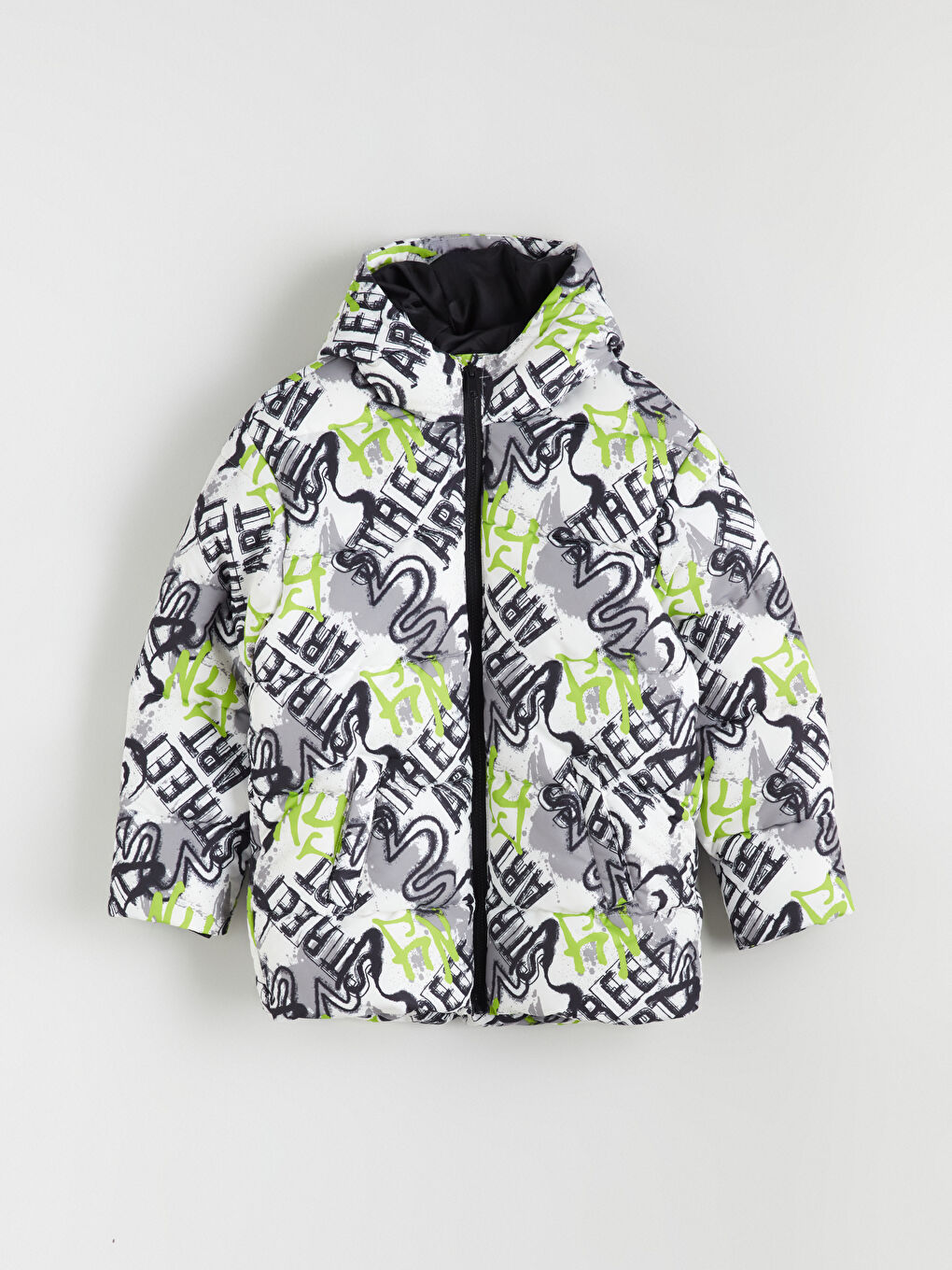 Hooded Boys' Puffer Coat
