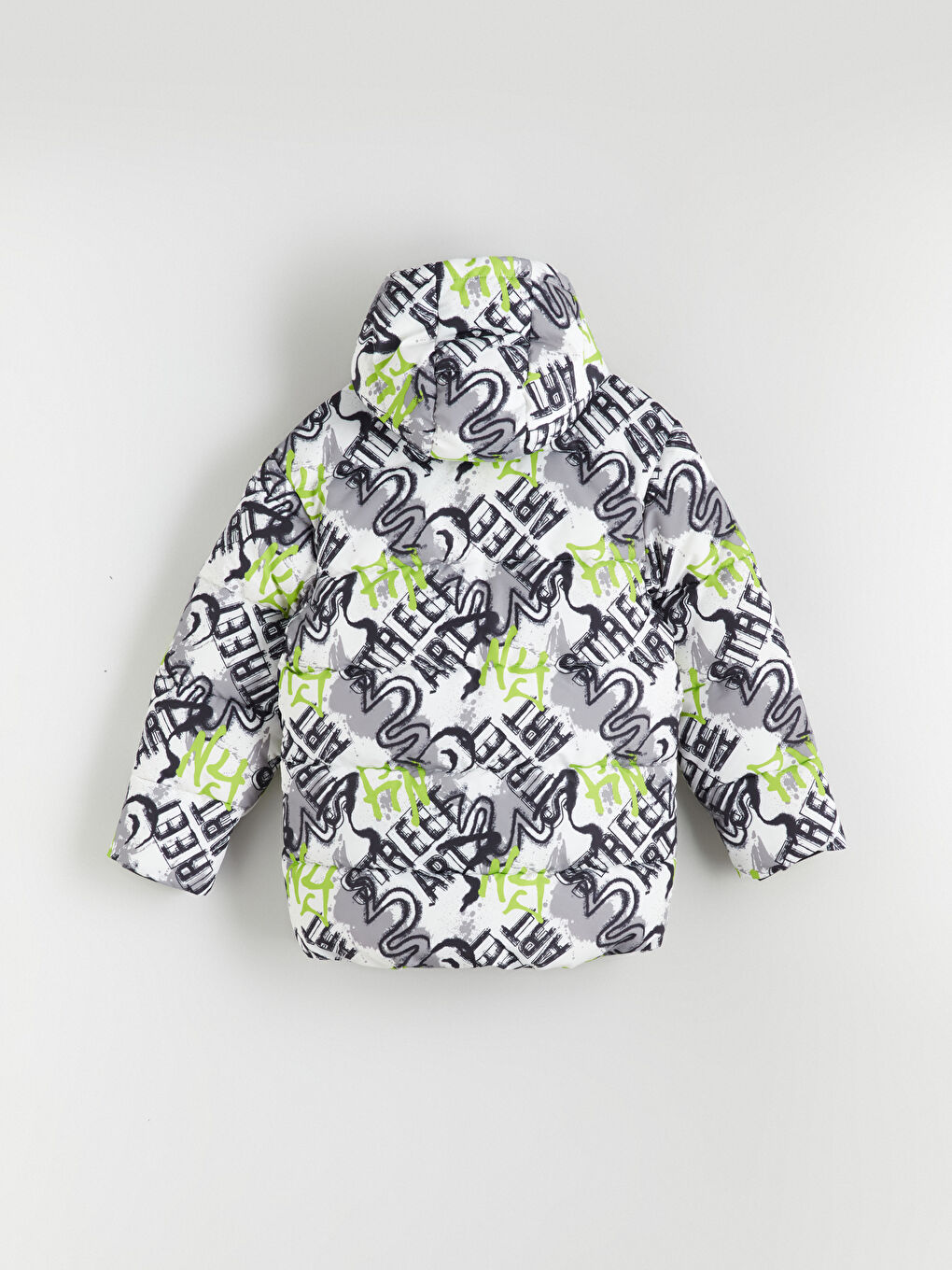 Hooded Boys' Puffer Coat-2