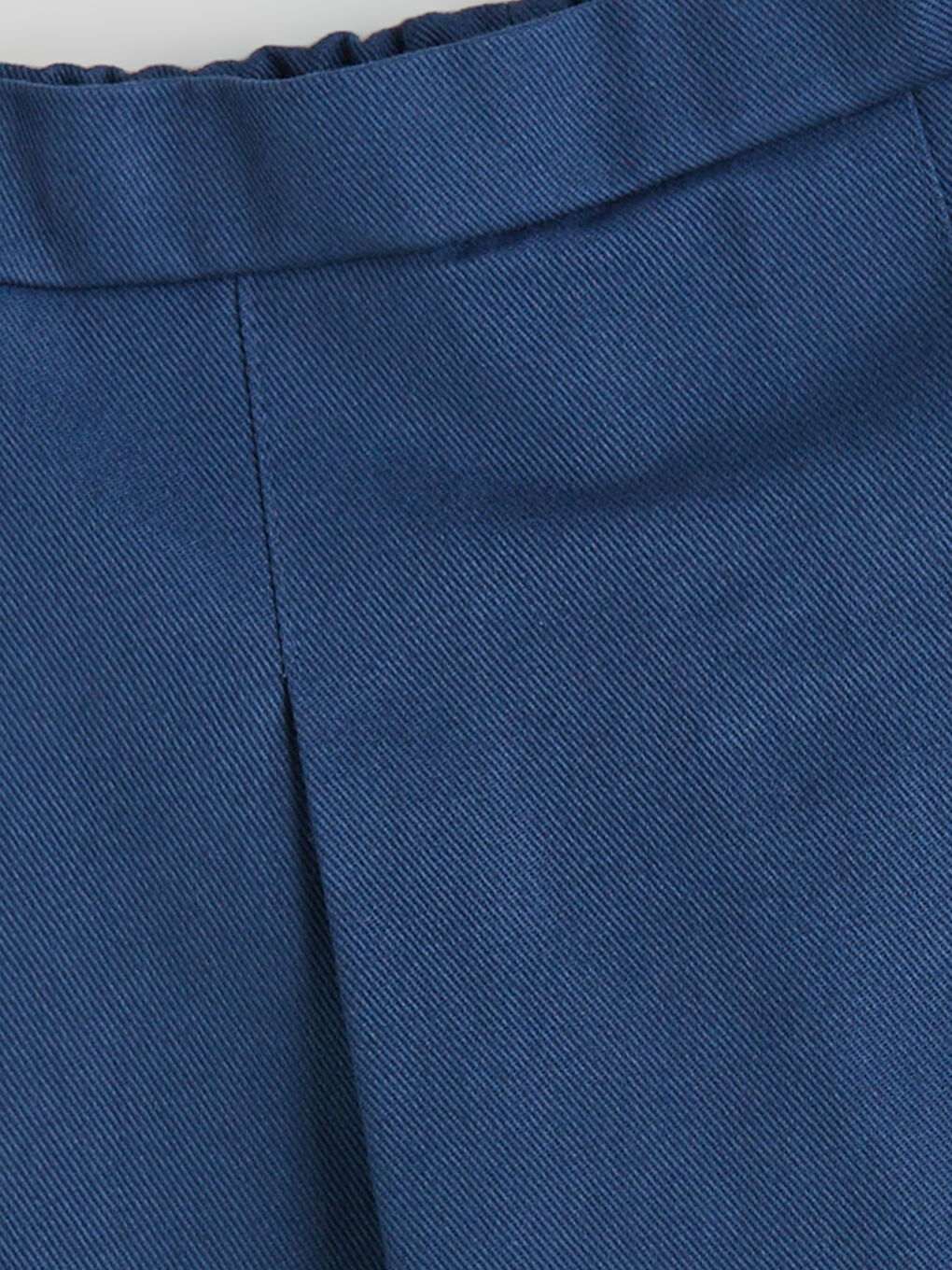 Mavi Kız Çocuk Gömlek, Şort Etek ve Külotlu Çorap-8