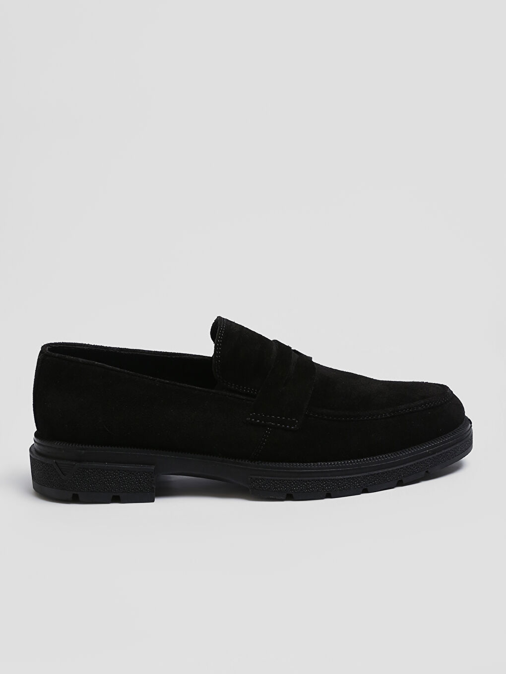 Mocassins pour Hommes en Fausse Suédine-1
