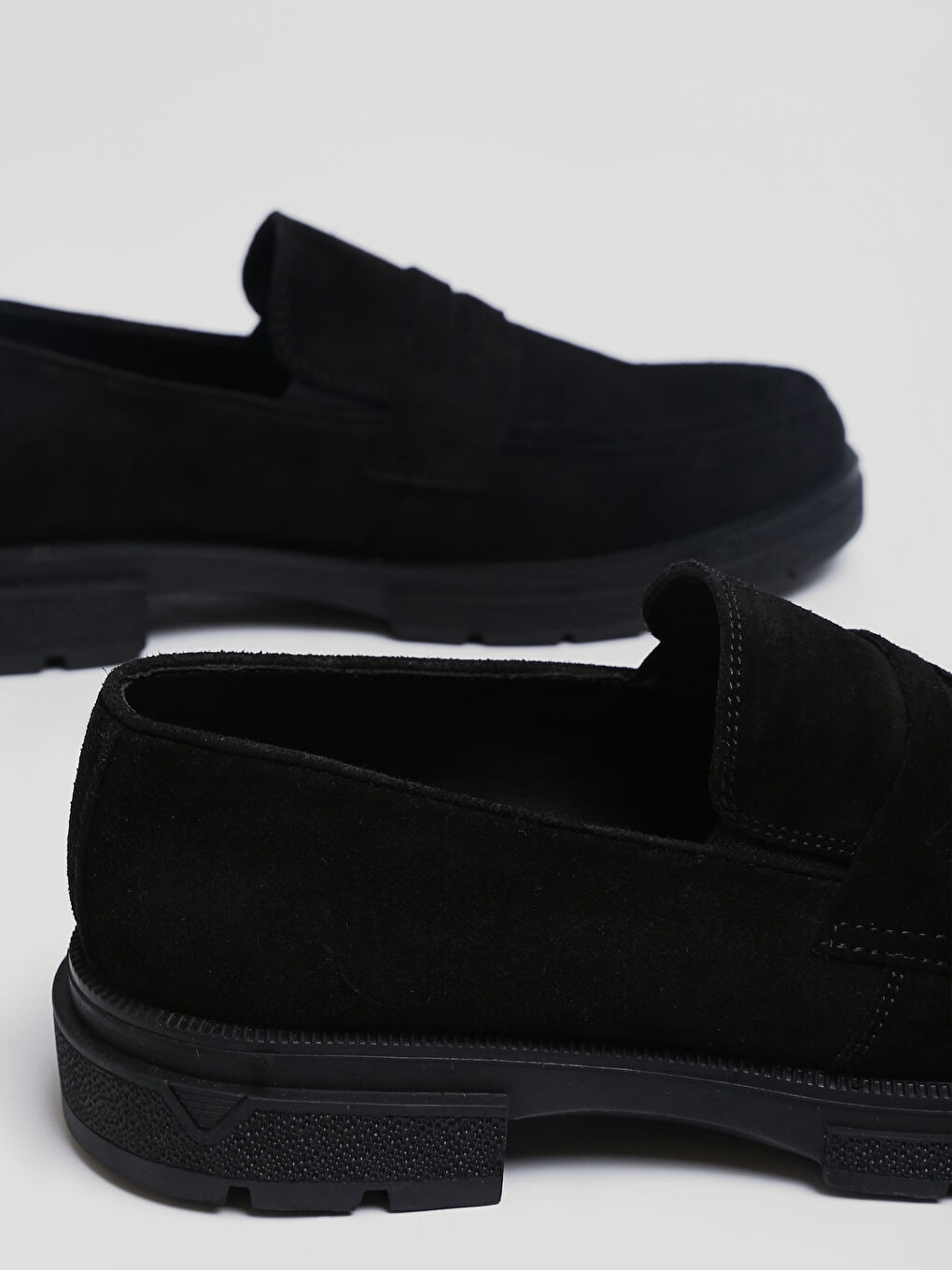 Mocassins pour Hommes en Fausse Suédine-2