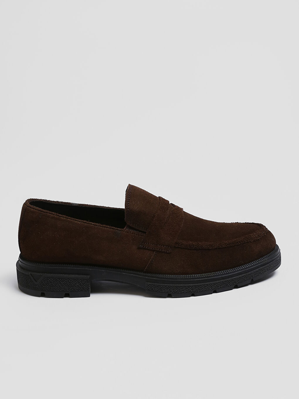 Faux Suede Men's Loafer Shoes-1