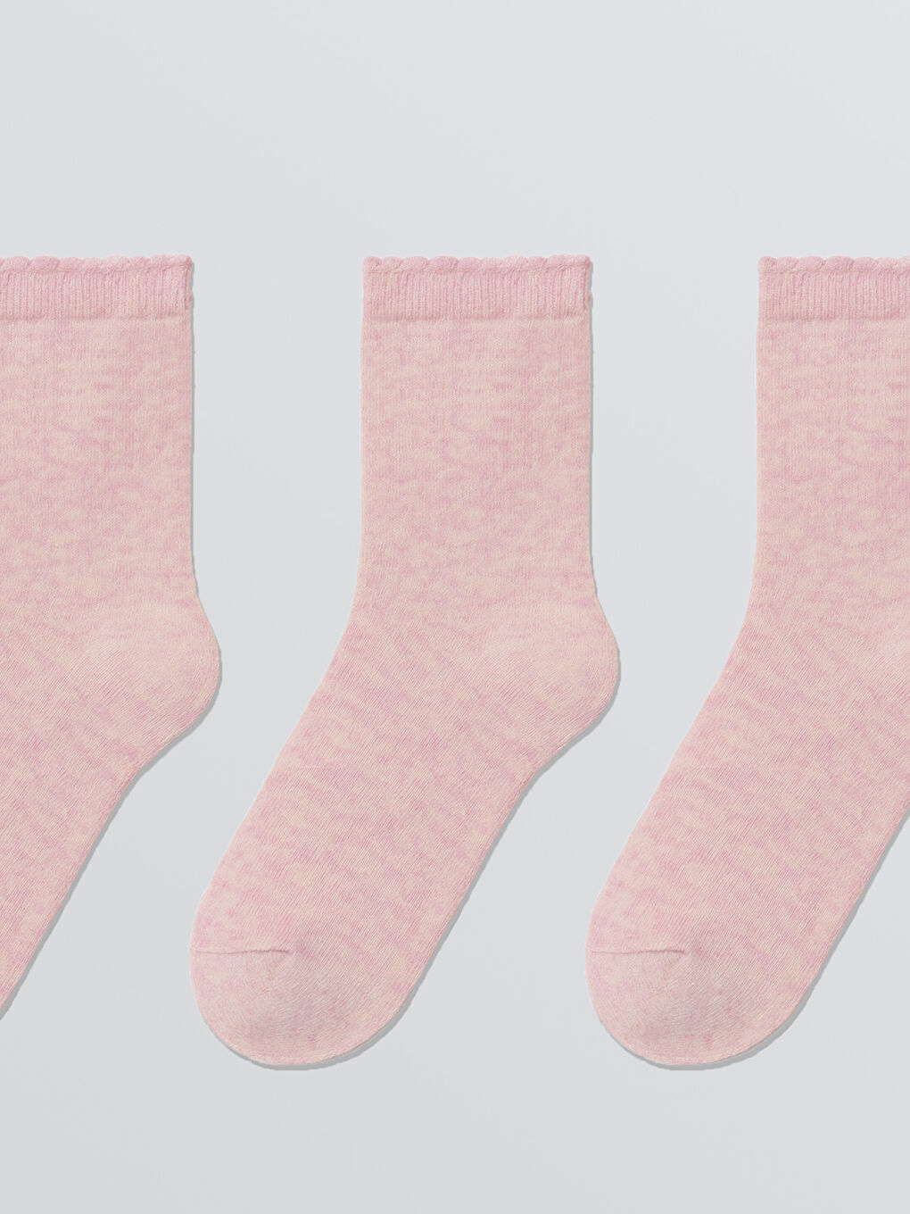 Karışık Kız Çocuk Soket Çorap 3'lü-3