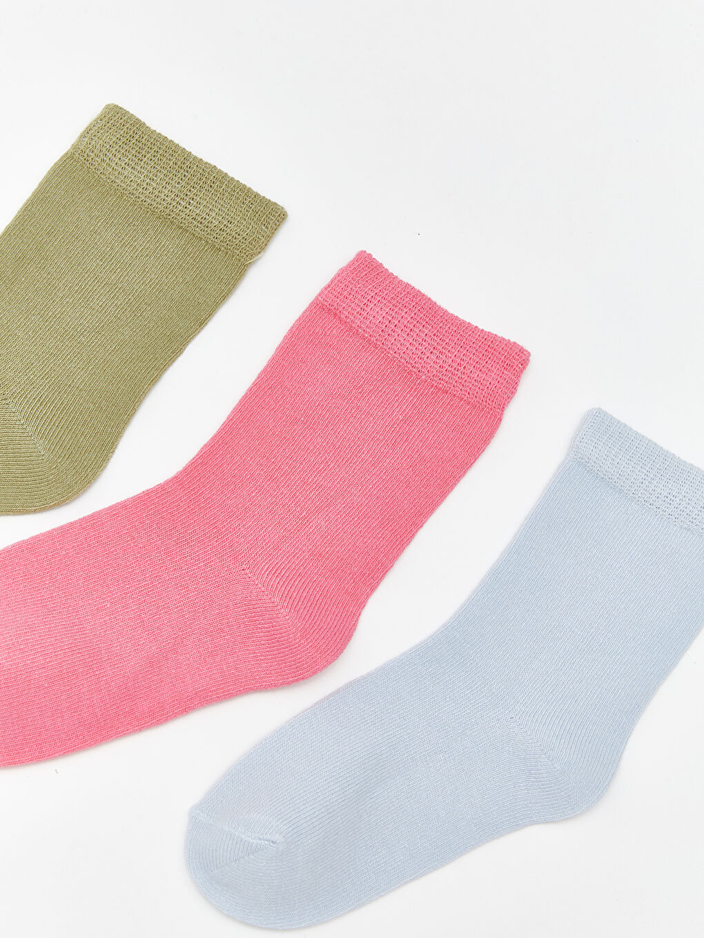 Karışık Kız Çocuk Soket Çorap 3'lü-2