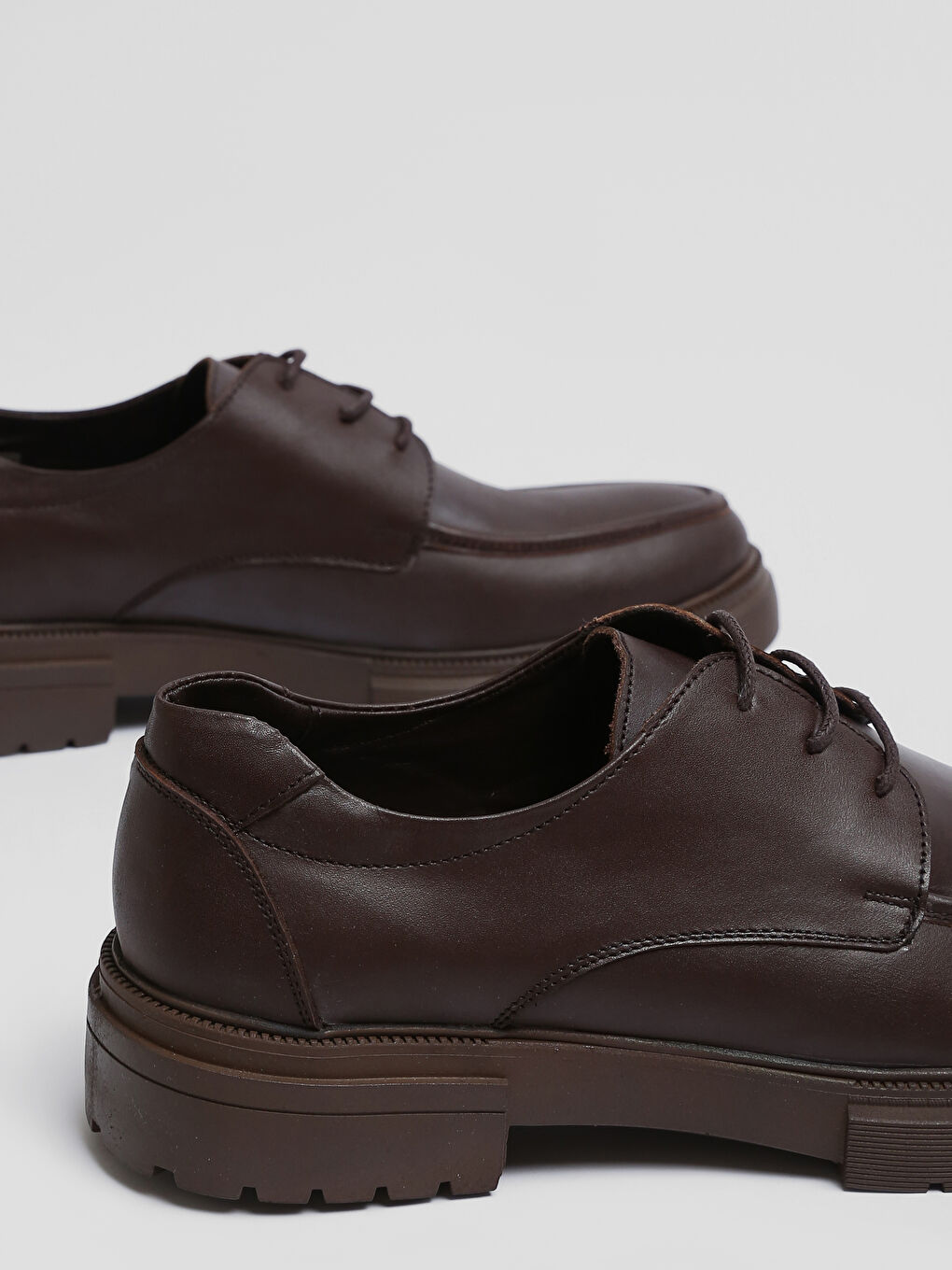 Faux Leather Men's Classic Shoes-3