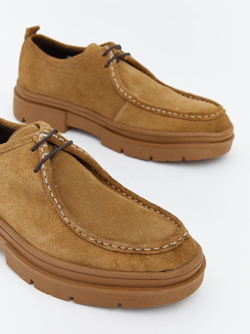 Faux Suede Men's Classic Shoes-5