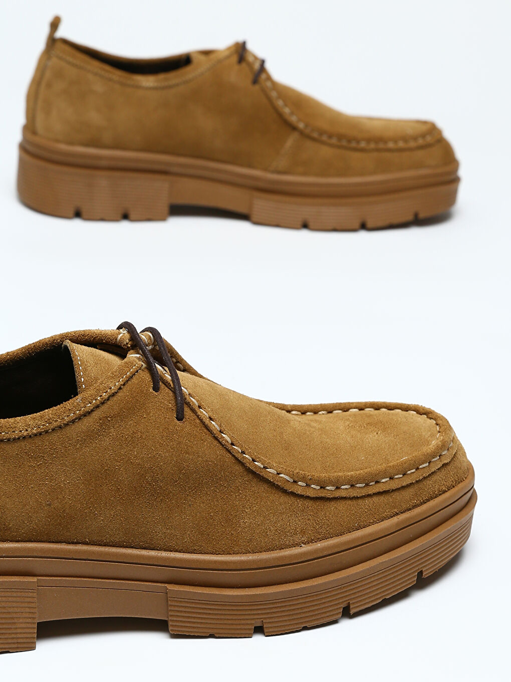 Faux Suede Men's Classic Shoes-4