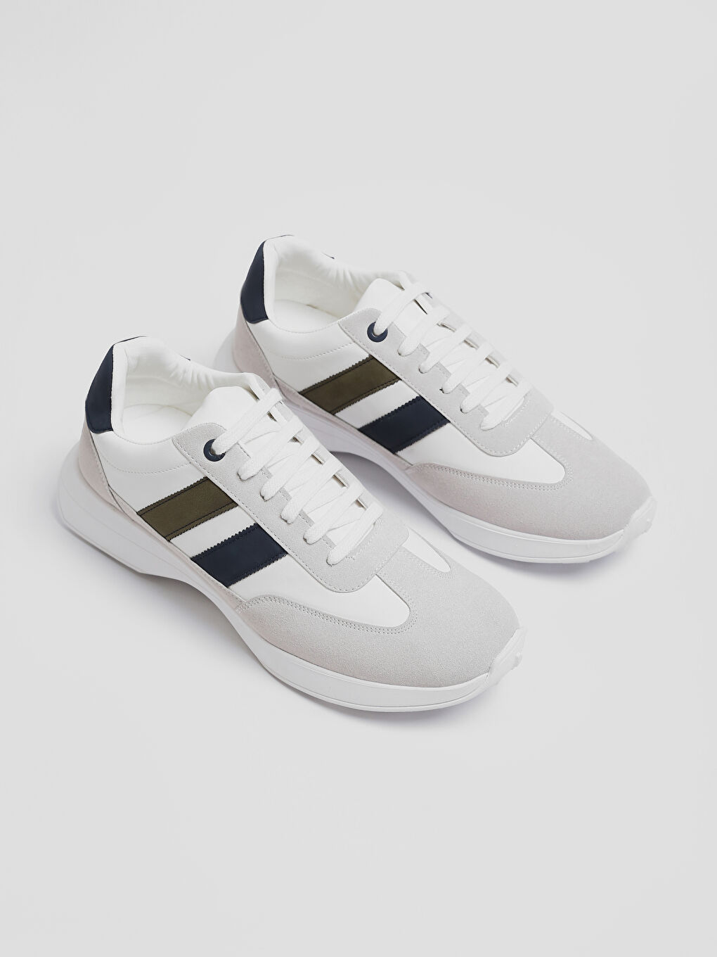 Chaussures de Sport en Similicuir pour Hommes