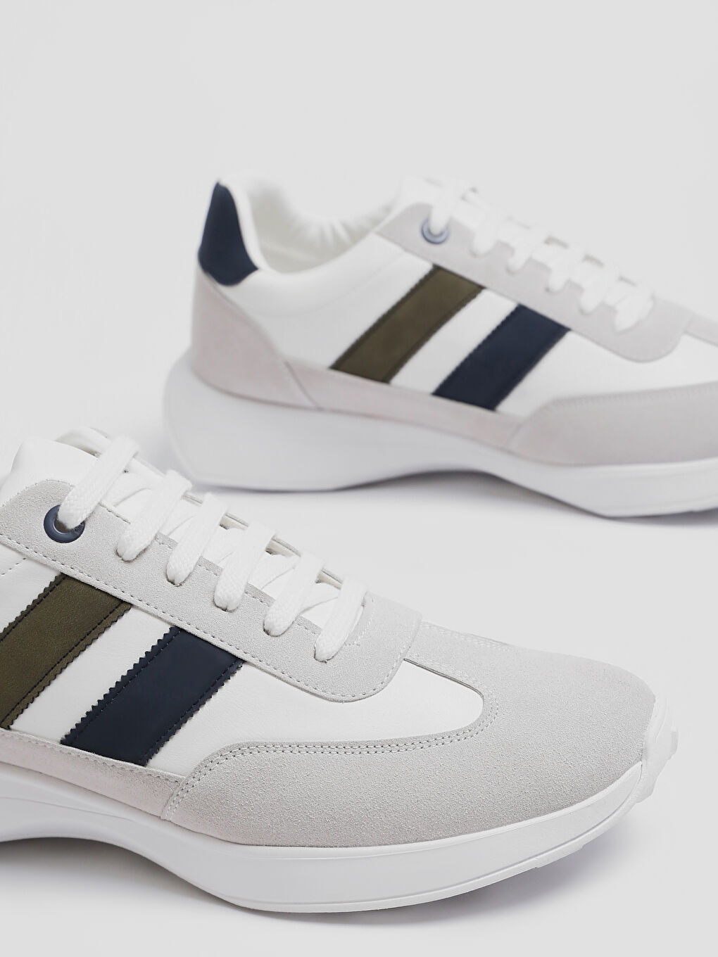 Chaussures de Sport en Similicuir pour Hommes-2