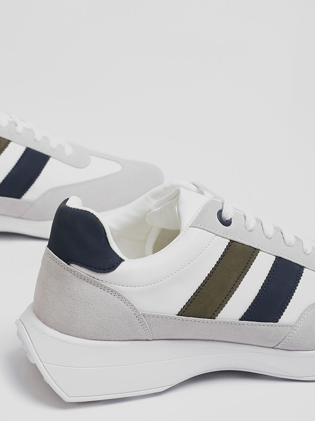Chaussures de Sport en Similicuir pour Hommes-3