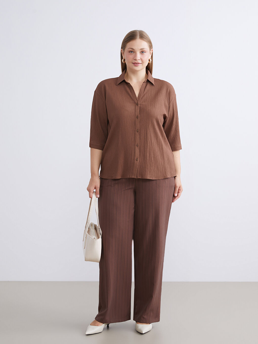 Textured Women's Shirt-5