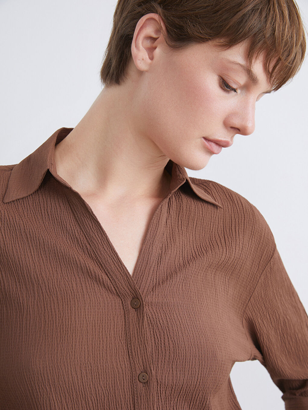 Textured Women's Shirt-3