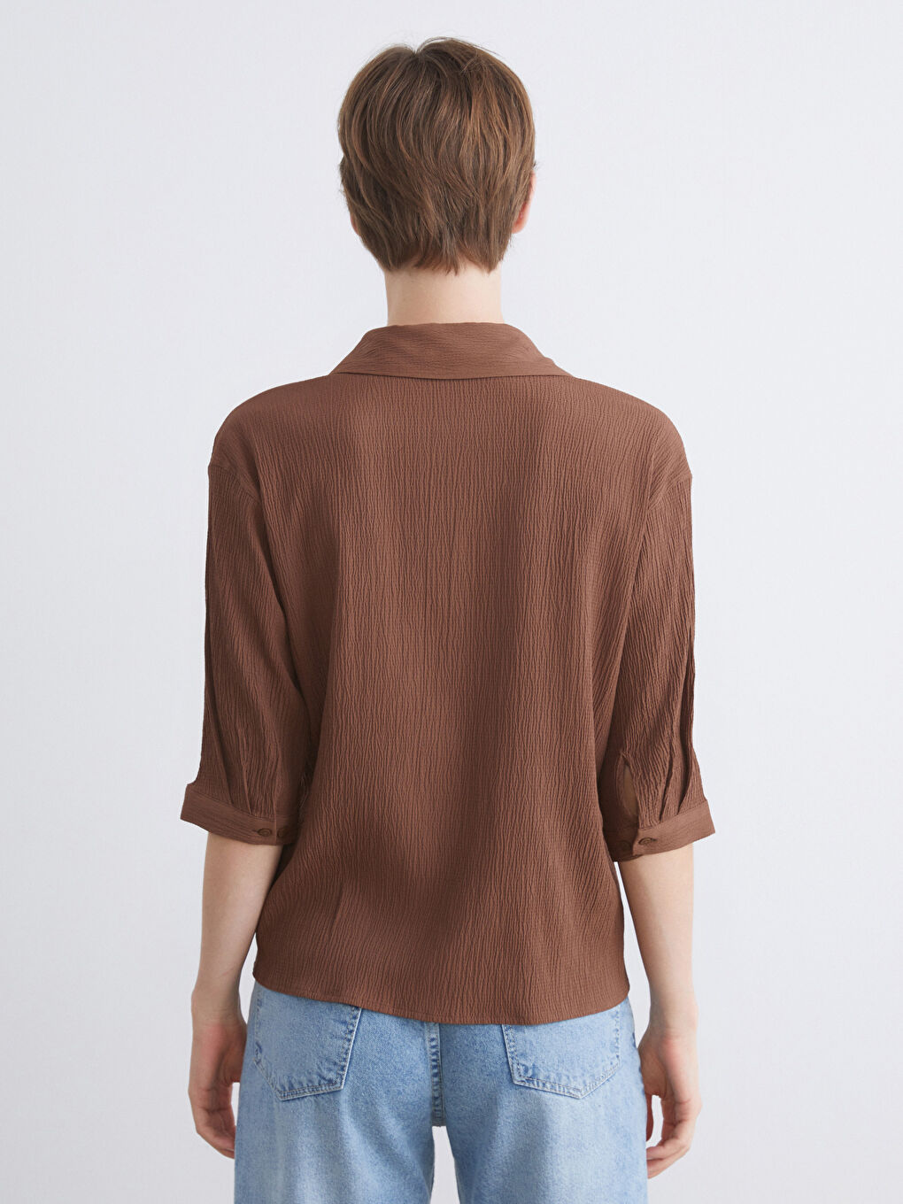 Textured Women's Shirt-4