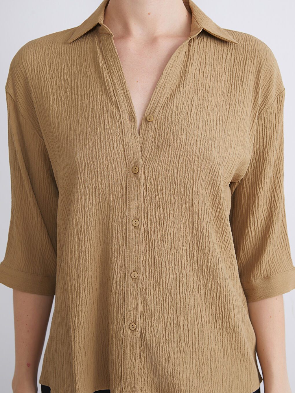 Textured Women's Shirt-3