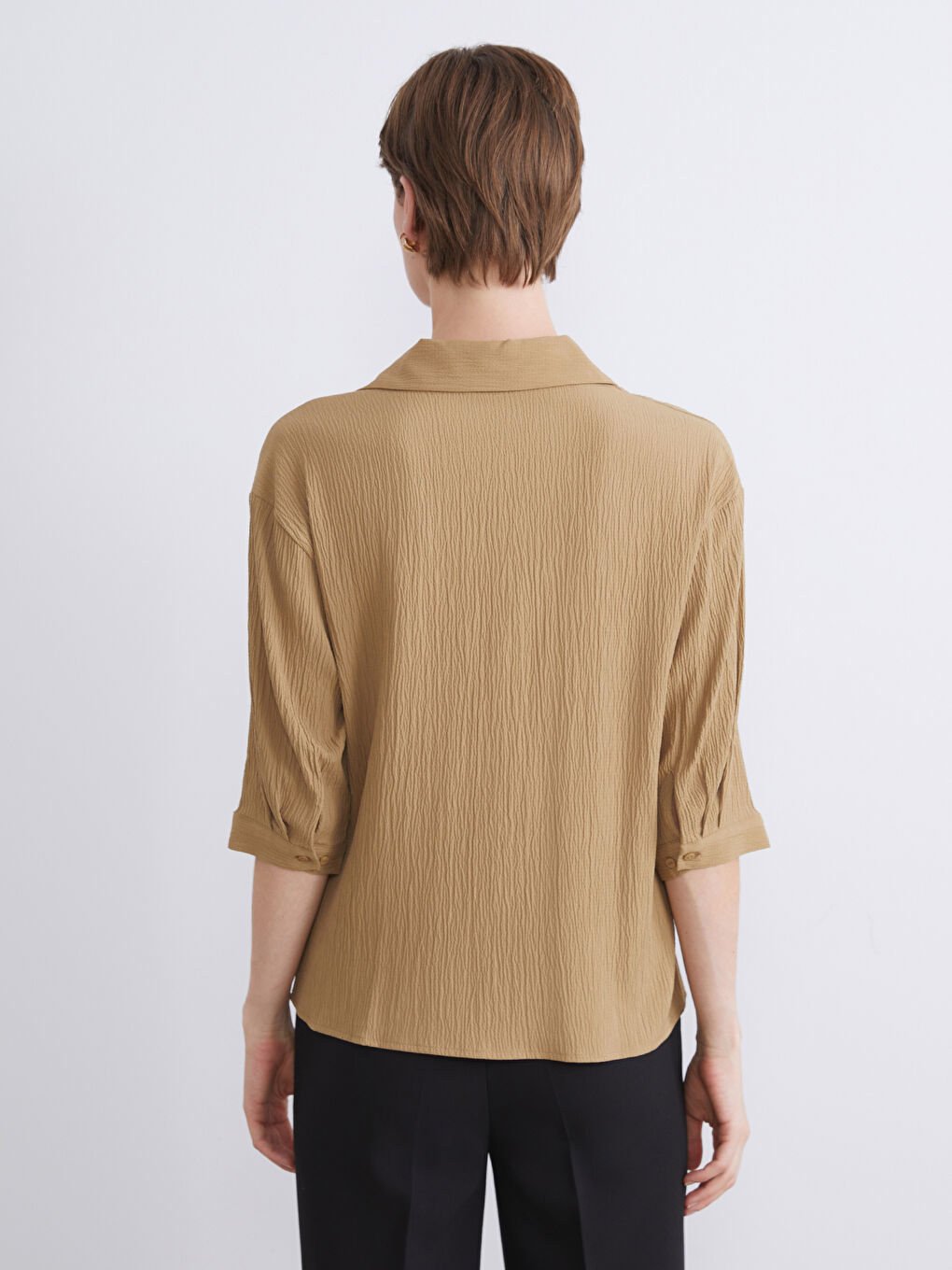 Textured Women's Shirt-4