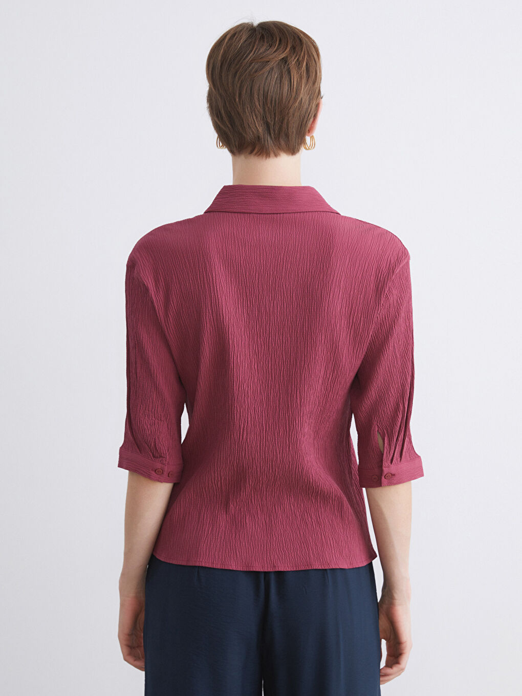 Textured Women's Shirt-6