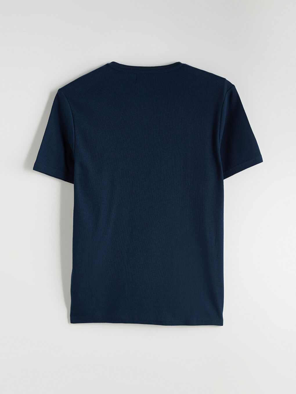 Crew Neck Plain Men's T-Shirt-5
