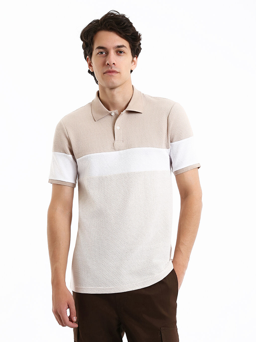 T-shirt à Col Polo pour Hommes