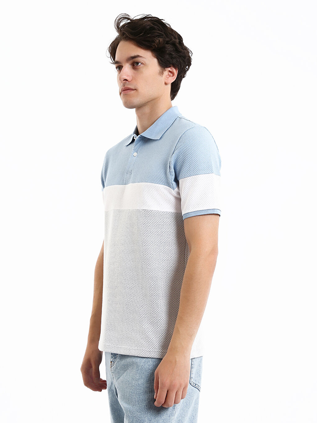 Men's Polo Neck T-Shirt-3