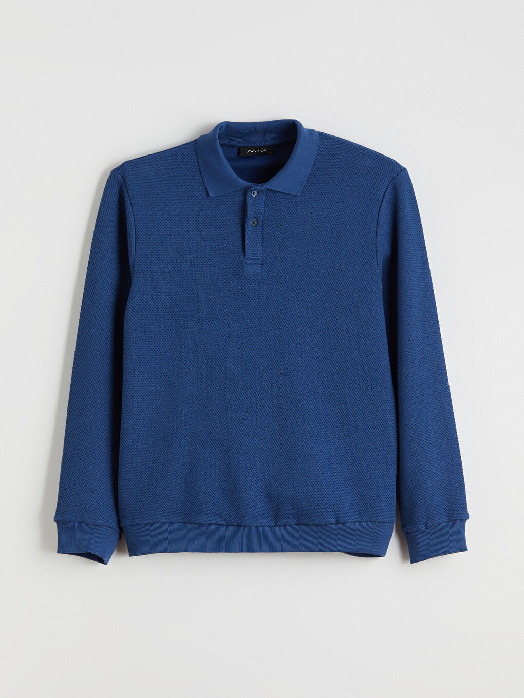 Polo Neck Men's Sweatshirt-9