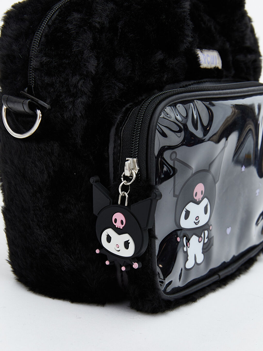 Kuromi Printed Girls' Shoulder Bag-2