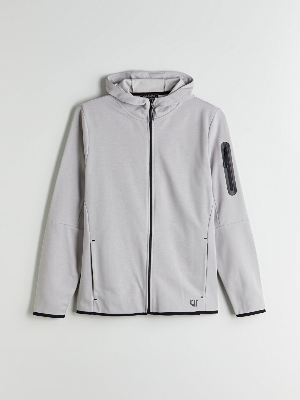 LCW ECO Hooded Long Sleeve Men's Zip-Up Sweatshirt -W5IJ40Z8-YK9