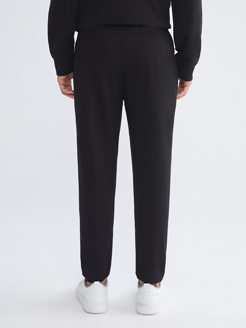 Siyah Slim Fit Erkek Jogger Eşofman Altı-3