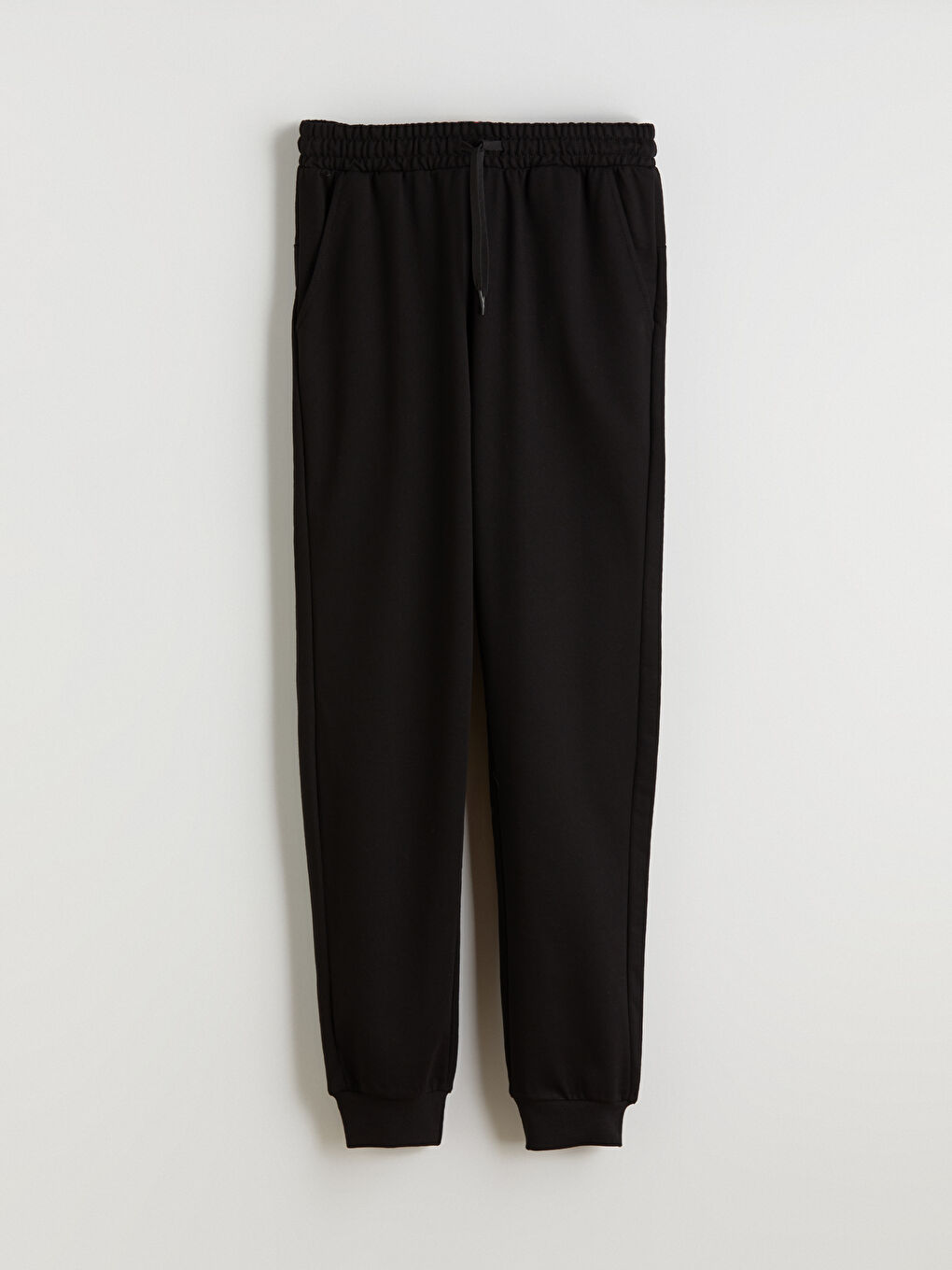 Siyah Slim Fit Erkek Jogger Eşofman Altı-4