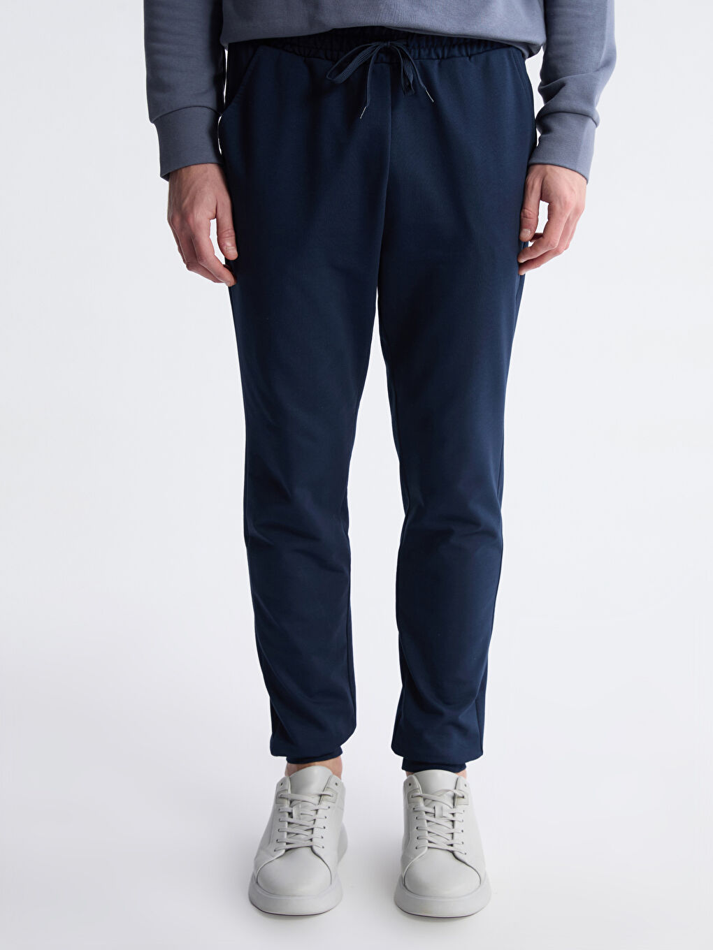 Lacivert Slim Fit Erkek Jogger Eşofman Altı-1