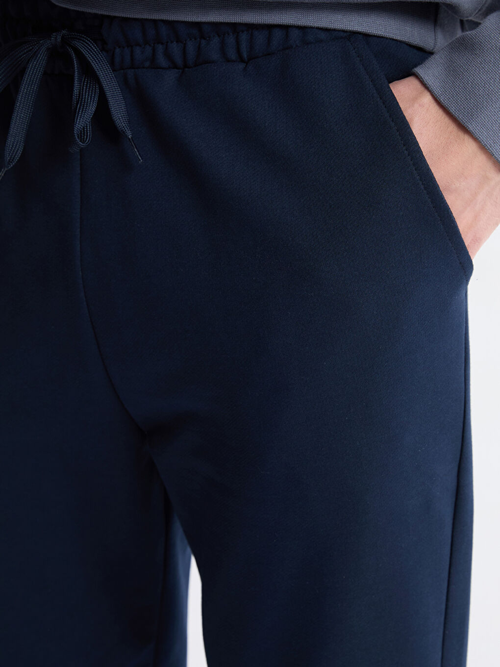 Lacivert Slim Fit Erkek Jogger Eşofman Altı-2