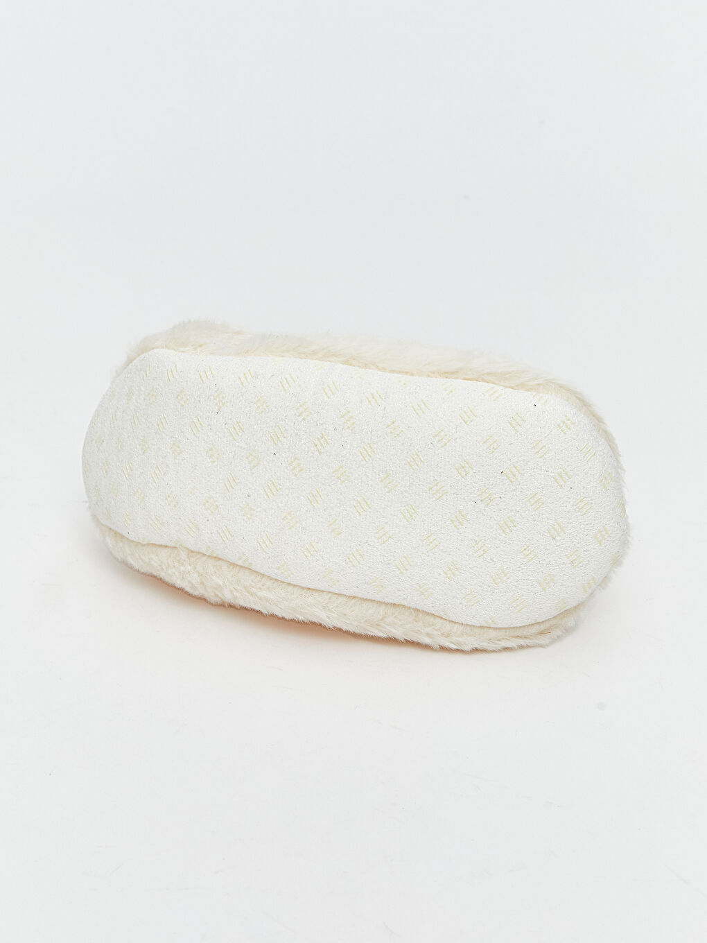 Ekru Tavşan Nakışlı Kız Çocuk Panduf-3