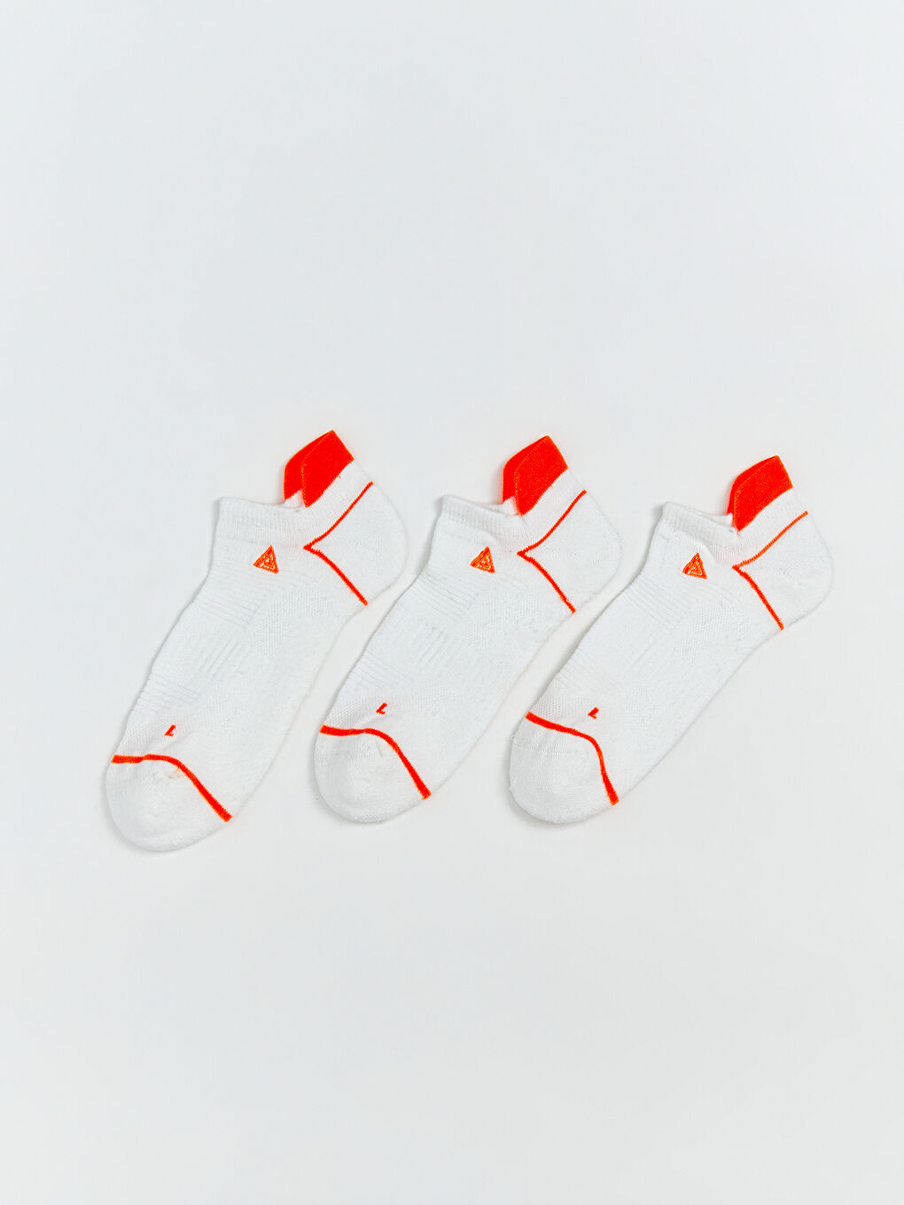 Karışık Desenli Kadın Sneaker Çorap 3'lü