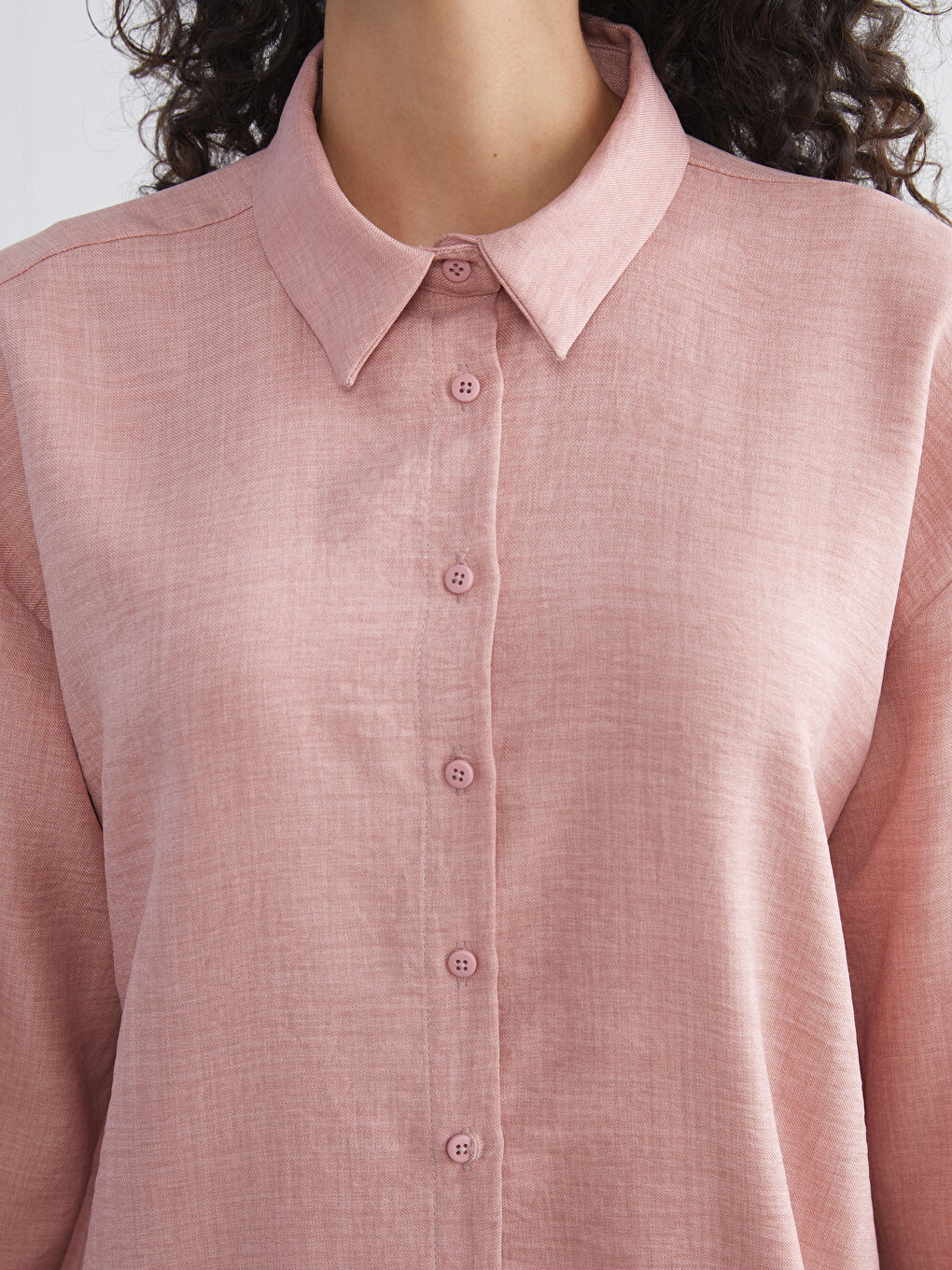 LCW ONCE Twill Women's Shirt -W5IJ97Z8-ZQB
