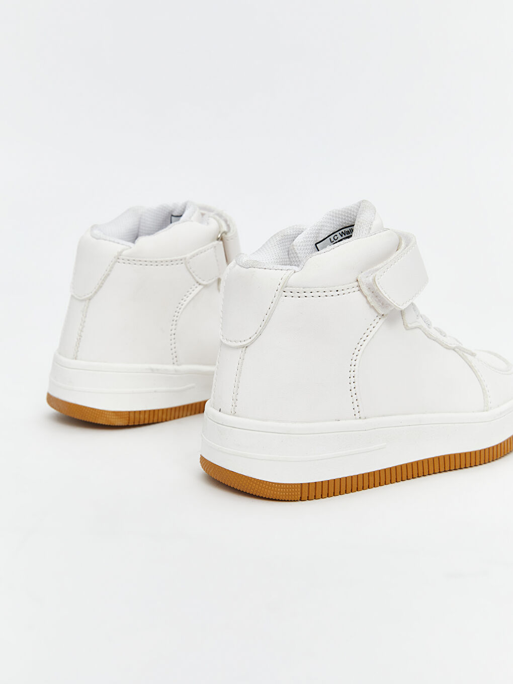 سنيكرز للأولاد الرضع بأربطة وجزمة بشريط لاصق-4