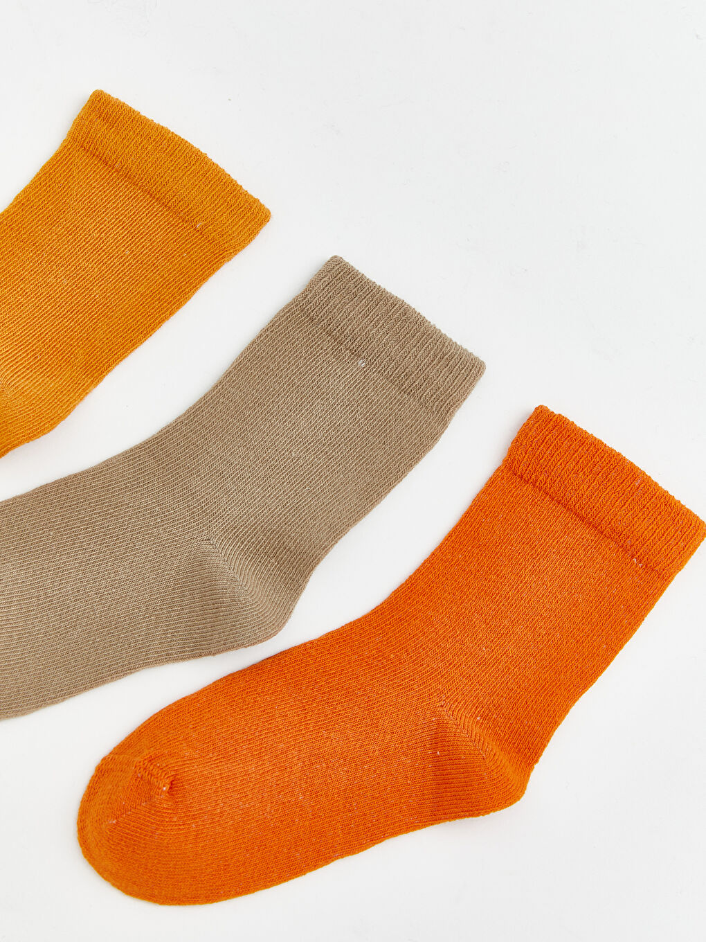 Karışık Erkek Bebek Soket Çorap 3'lü-1