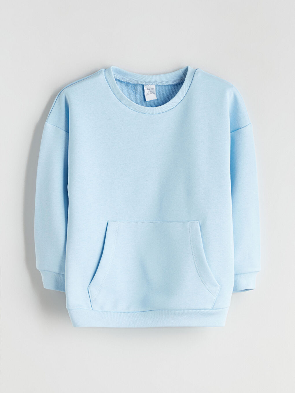 Mavi Uzun Kollu Erkek Çocuk Sweatshirt