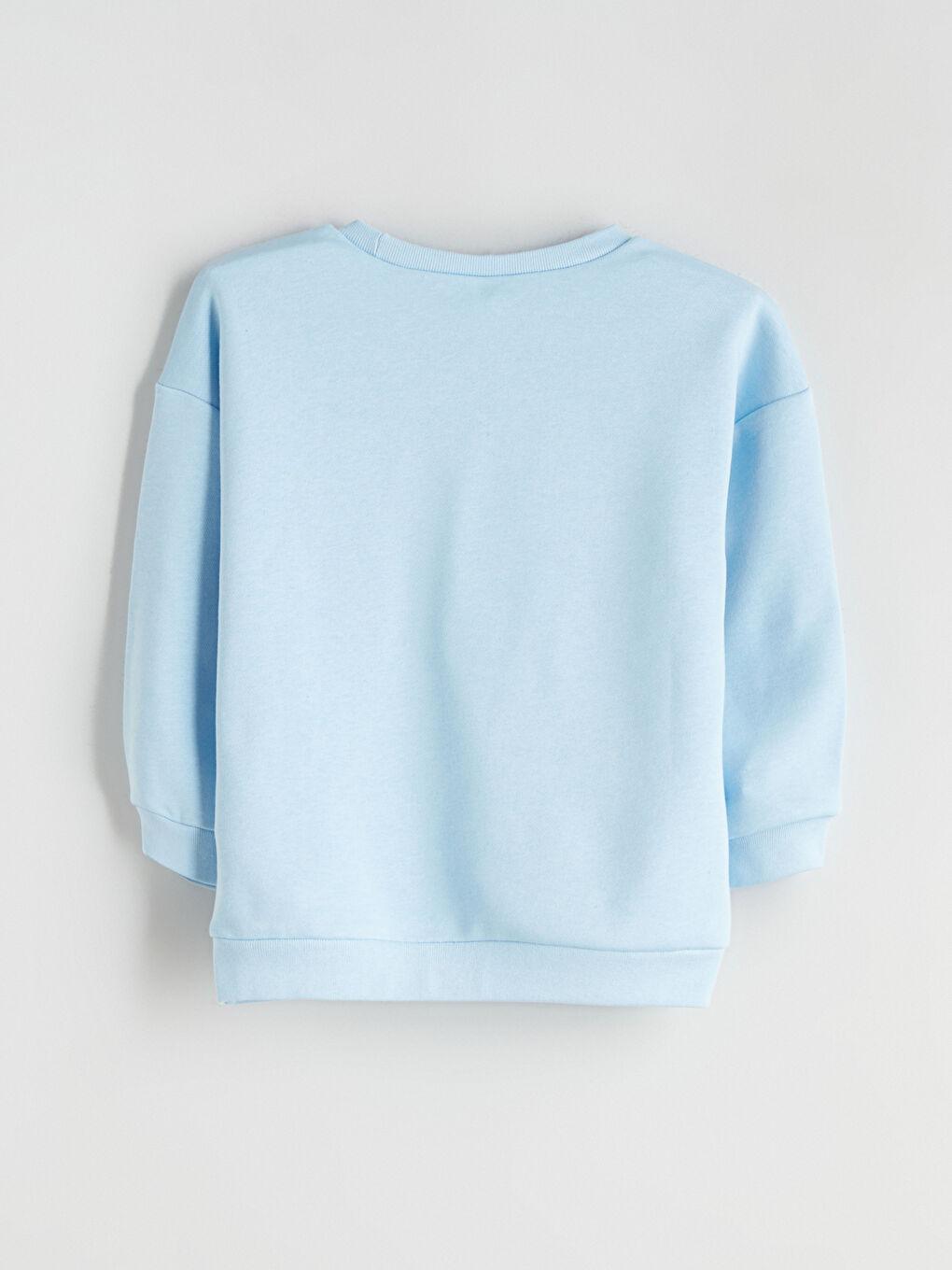 Mavi Uzun Kollu Erkek Çocuk Sweatshirt-2