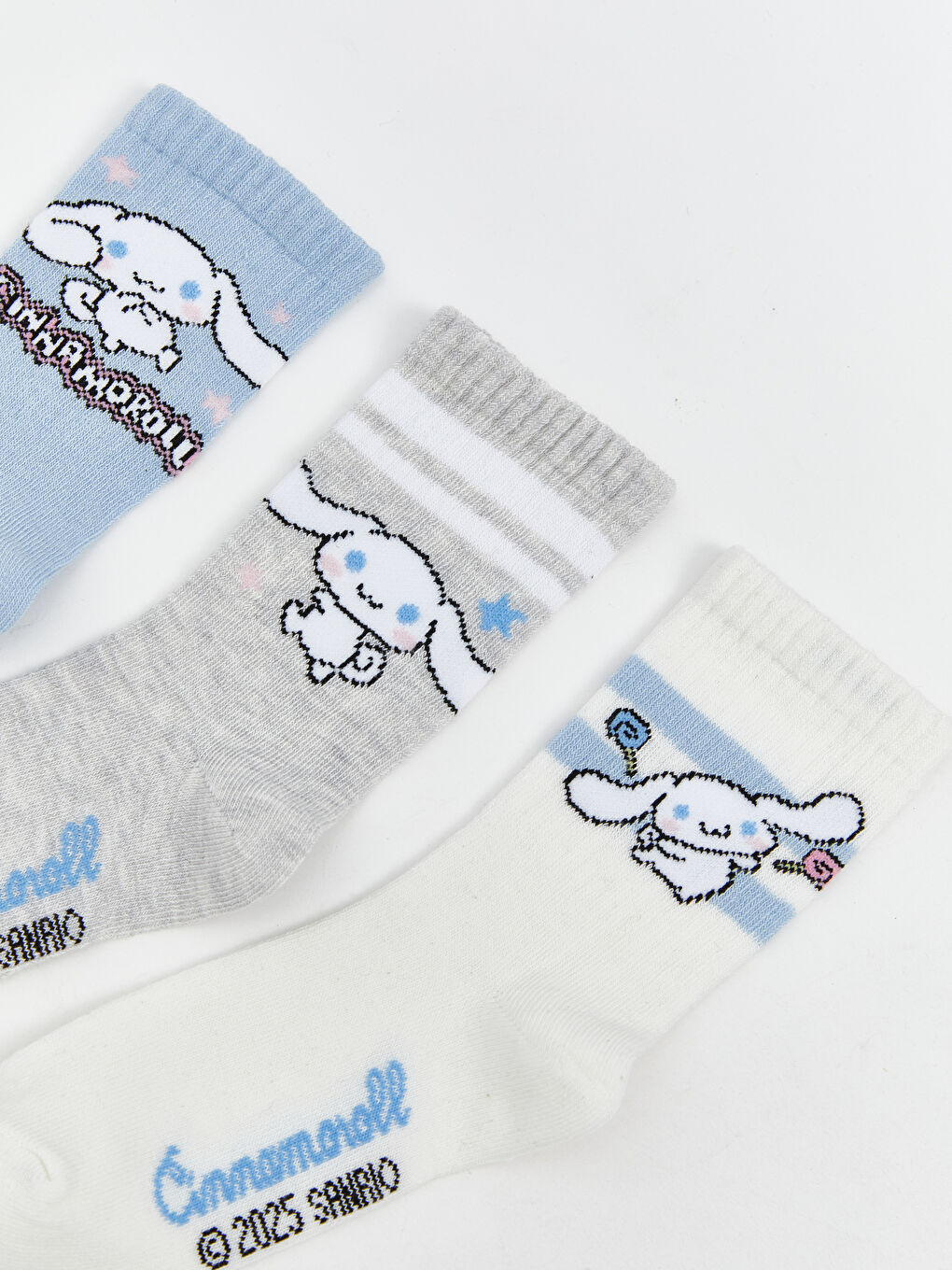 Girl BLUE Ankle Socks-2