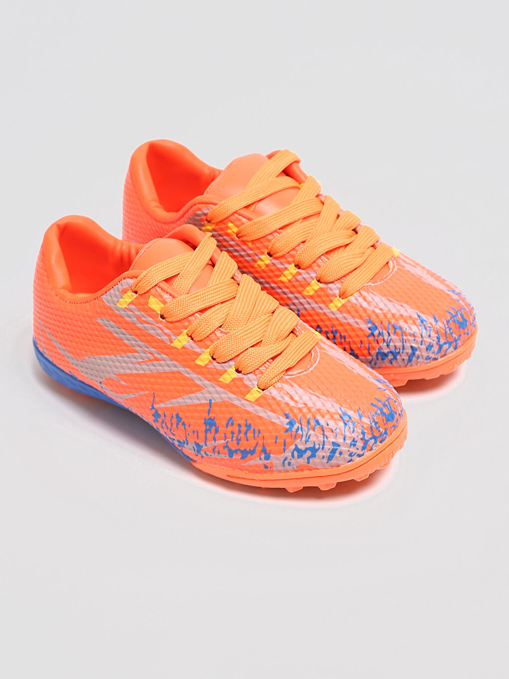 Laced Boys' Soccer Shoes