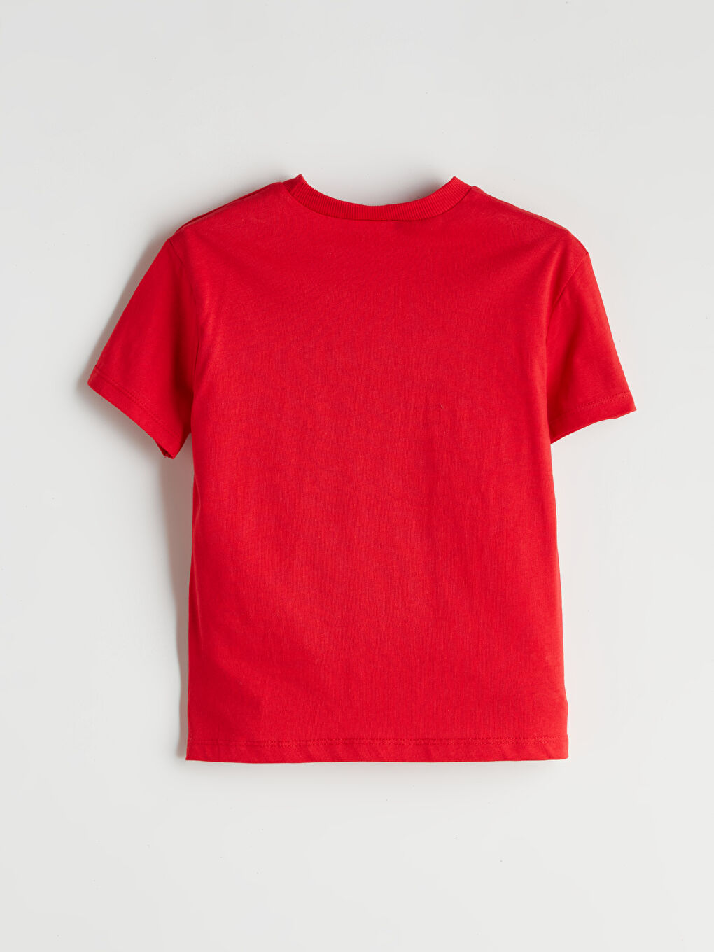 Kırmızı Bisiklet Yaka Atatürk Baskılı Erkek Çocuk Tişört-2