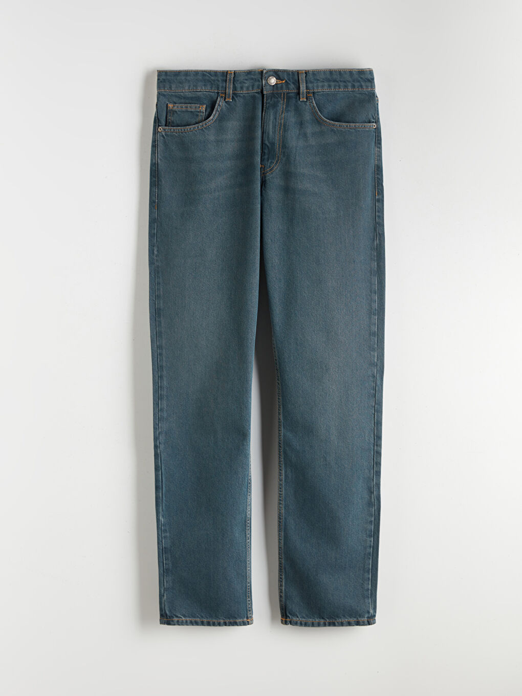 Kahverengi 779 Regular Fit Erkek Jean Pantolon-4