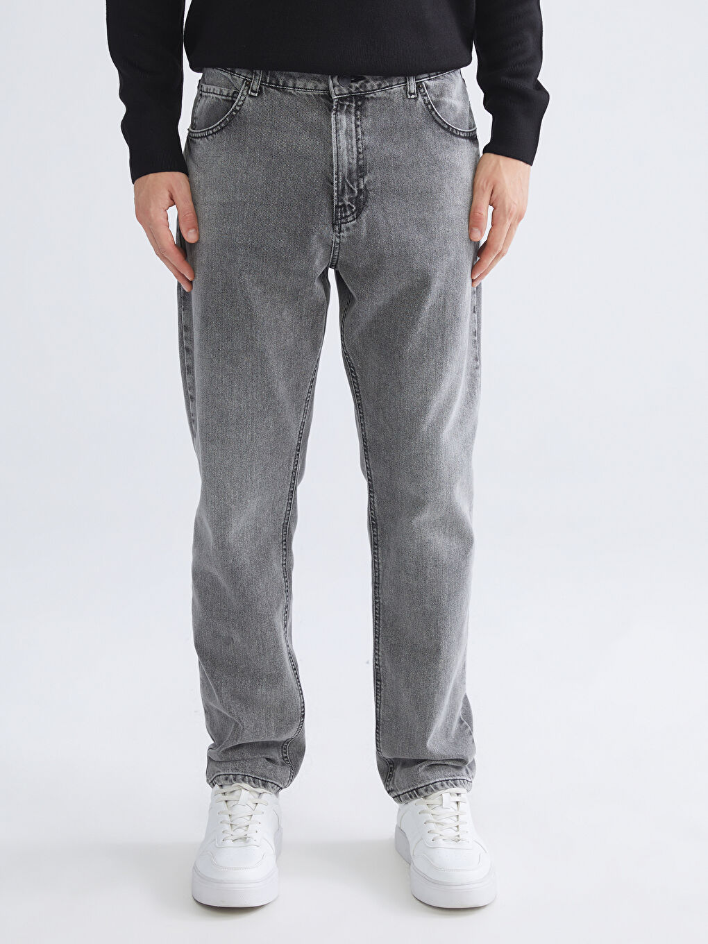 Antrasit 779 Regular Fit Erkek Jean Pantolon-1