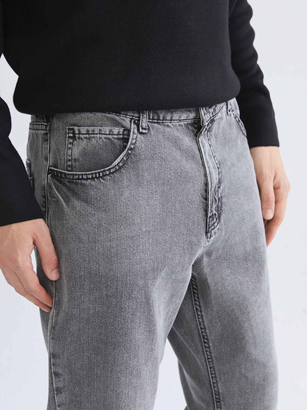 Antrasit 779 Regular Fit Erkek Jean Pantolon-2