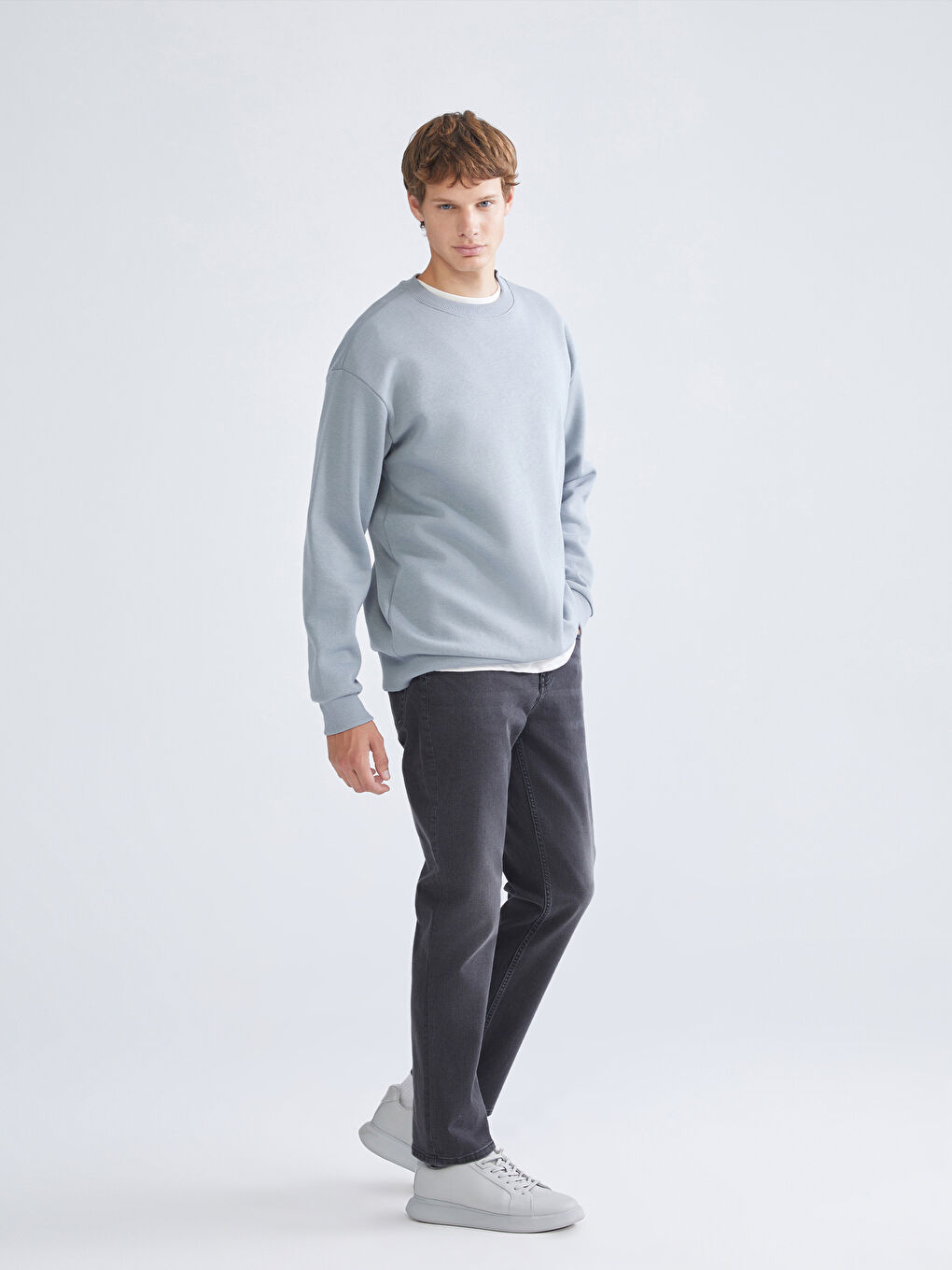 Gri 779 Regular Fit Erkek Jean Pantolon