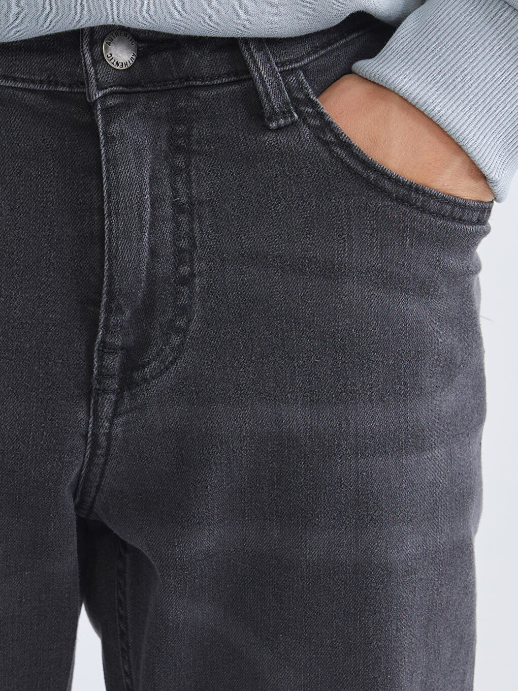 Gri 779 Regular Fit Erkek Jean Pantolon-2