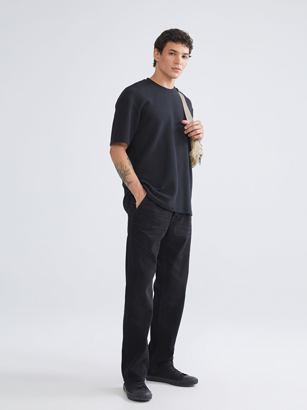 Siyah 779 Regular Fit Erkek Jean Pantolon