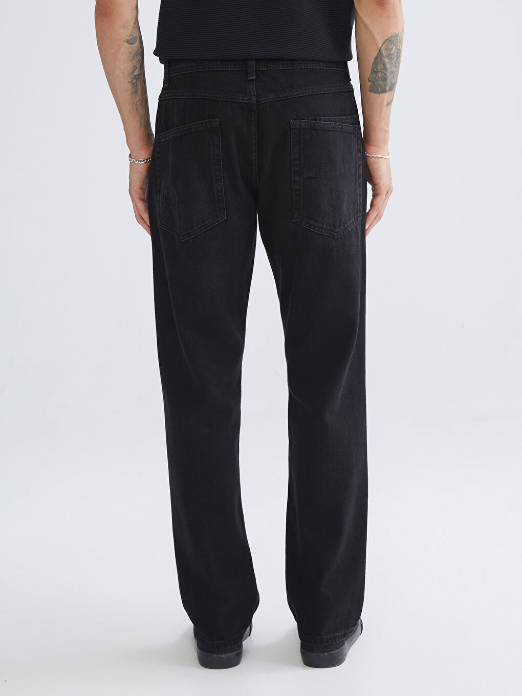 Siyah 779 Regular Fit Erkek Jean Pantolon-3